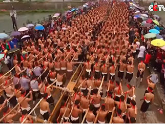 China applies to Guiness Book of Records for the longest dragon boat