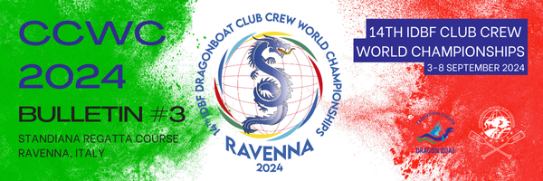 14th IDBF Club Crew World Championships – Bulletin 3