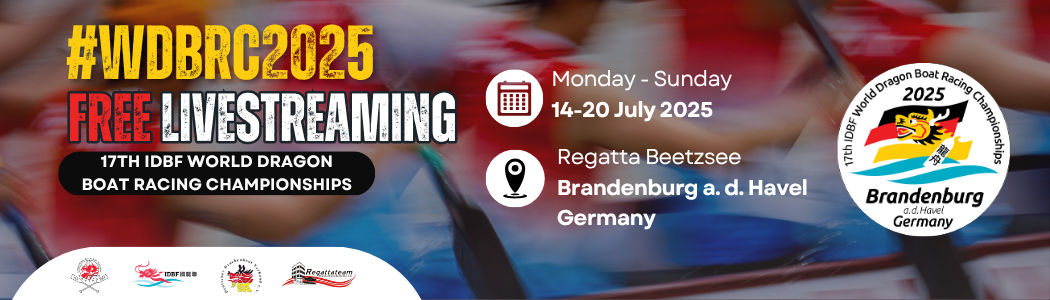 Free live streaming – 17th IDBF World Dragon Boat Racing Championships Brandenburg